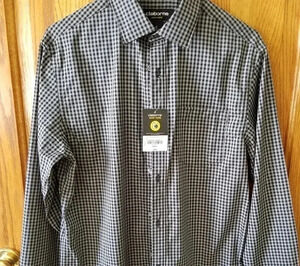CLAIBORNE Mens Gingham Shirt